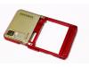 Samsung F480 Orta Kasa Orjinal Middle Frame Red GH98-10010L