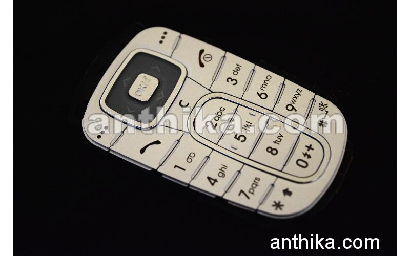 Samsung E730 Tuş Original Keypad Silver New