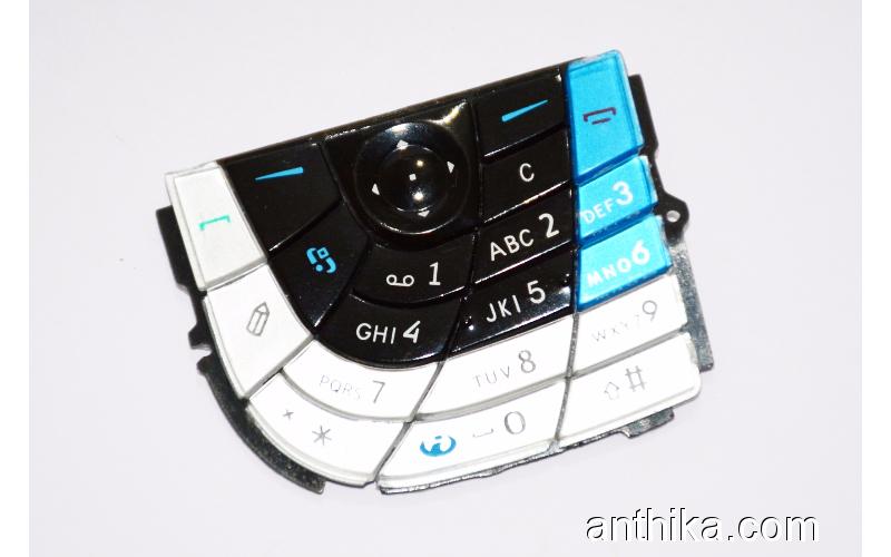 Nokia 7610 Tuş Orjinal Kalitesinde Keypad Black Blue New