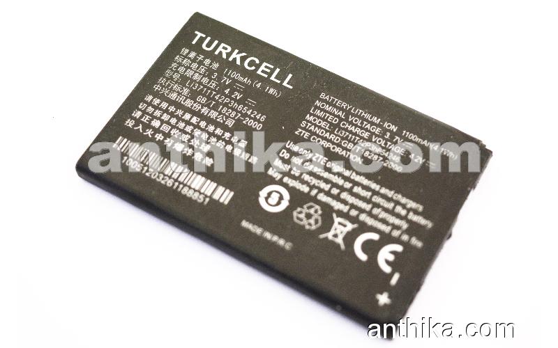 Turkcell ZTE N720 N721 Batarya Pil Original Battery li3711t42p3h654246