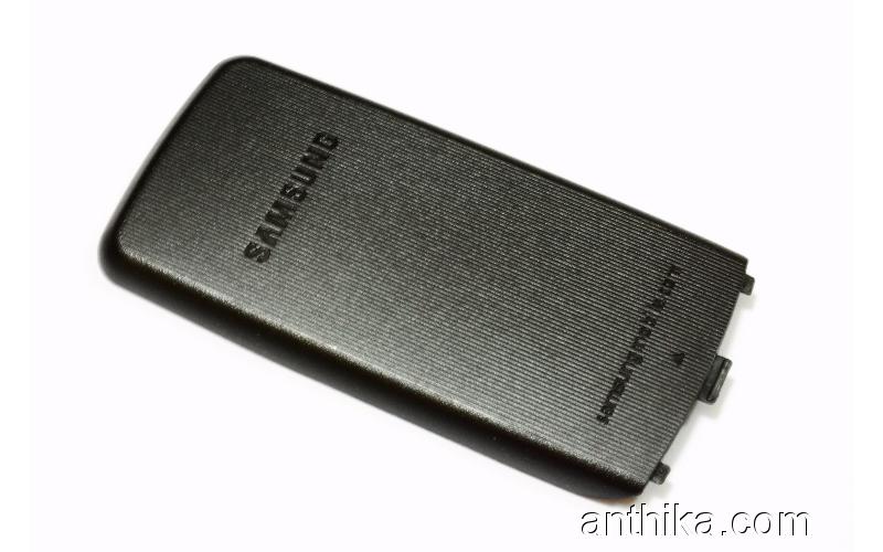 Samsung B130 Kapak Orjinal Battery Cover Black New