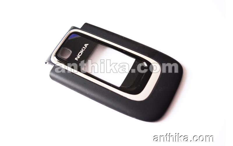 Nokia 6131 Kapak Original Front Cover Black New