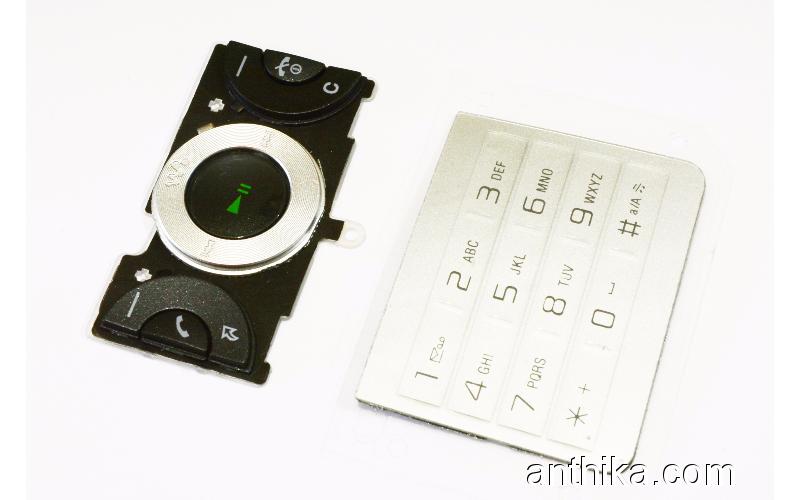 Sony Ericsson W205 Tuş Orjinal Keypad Black New