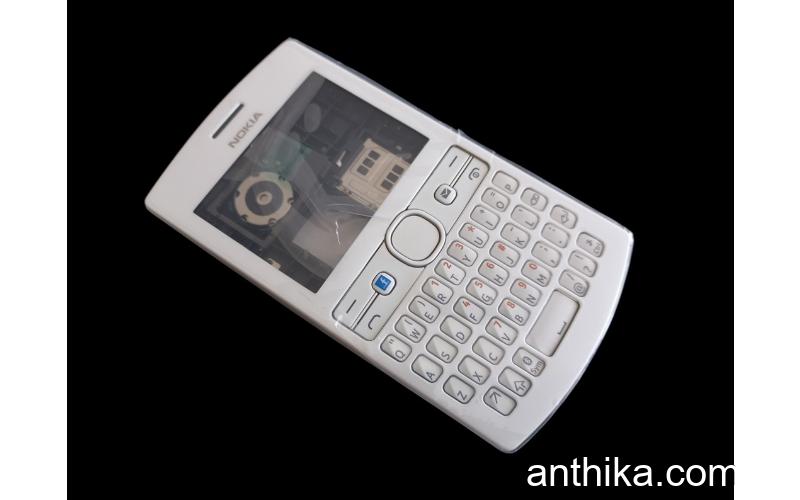 Nokia 205 Asha 205 Nokia Kapak Kasa Tuş Original Full Housing White New