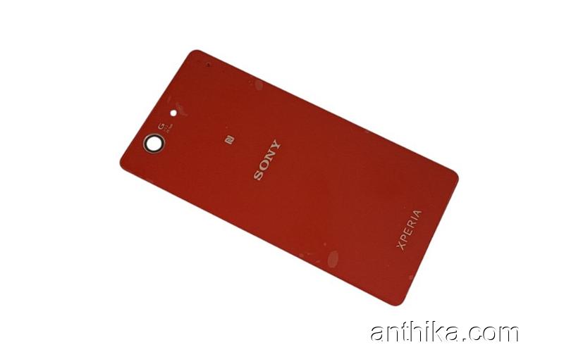 Sony Xperia Z3 Mini Kapak Xperia Z3 Mini Arka Kapak Battery Cover Red