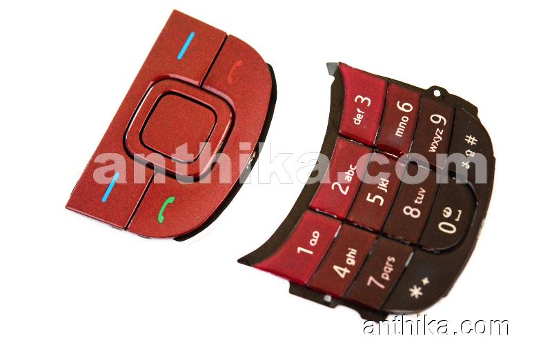 Nokia 3600 Slide Tuş High Quality Keypad Rose New