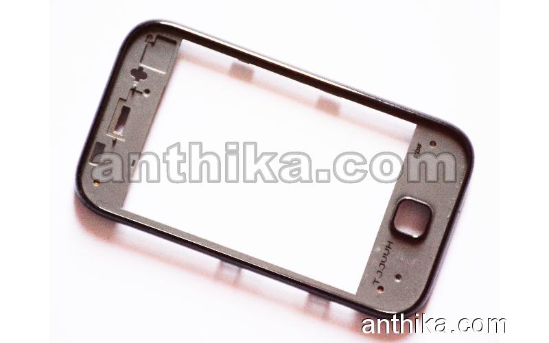 Samsung Galaxy Y S5360 Ekran Çerçeve Ön Çıta Original Front Cover Black