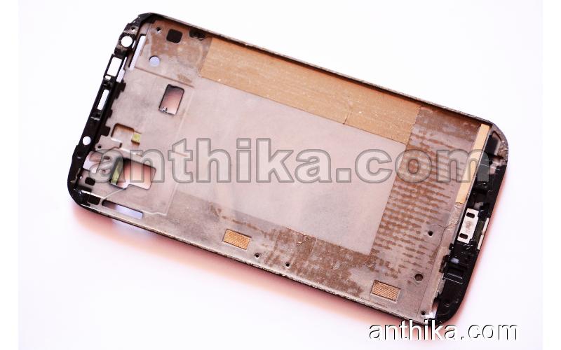 Samsung Galaxy Note 2 N7100 Ekran Çerçeve Original Lcd Frame Used