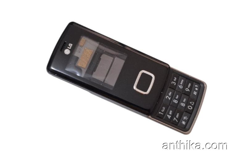 Lg KG800 Kapak Kasa Tuş High Quality Full Housing Black New
