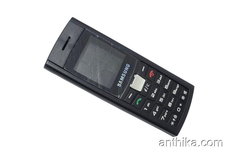 Samsung C180 Kapak Kasa Tuş High Quality Full Housing Black New