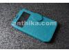 Samsung i9200 Galaxy Mega Kapak High Quality Flip Cover Blue New