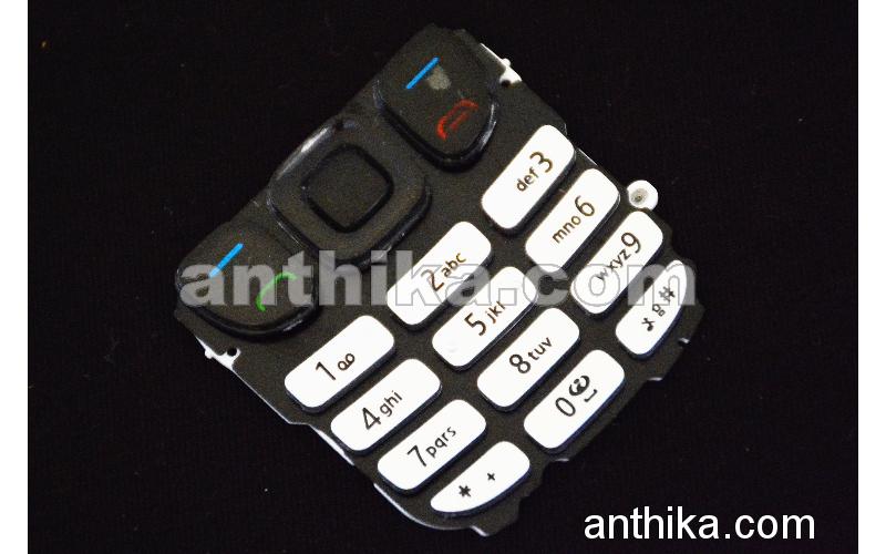 Nokia 6303 Tuş High Quality Keypad Silver New