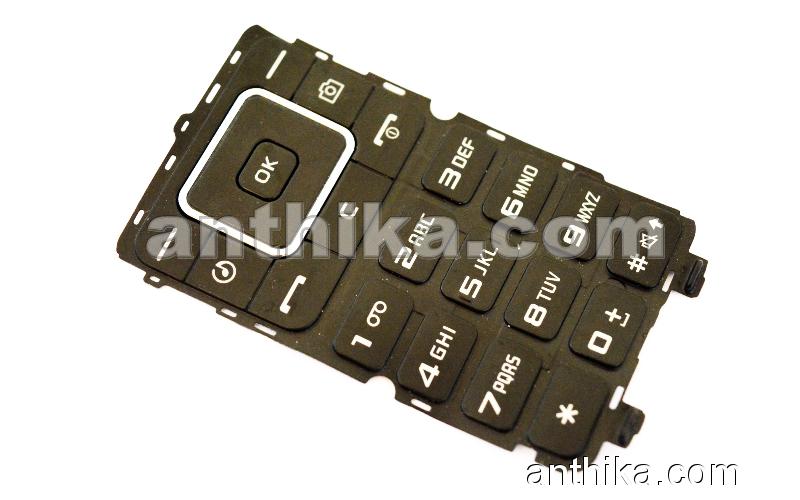 Samsung E2530 Tuş Original Keypad Black New