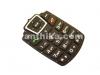 Samsung C260 Tuş Original Keypad Black Grey New