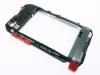 Blackberry Q5 Orta Kasa KVK Depodan Middle Frame Red ASY-51328