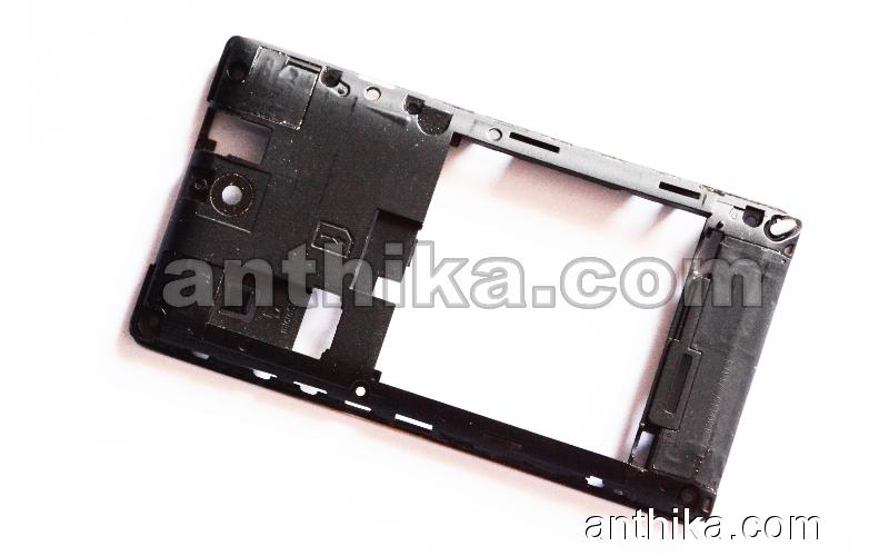 Sony Ericsson Xperia E C1505 Kasa Original Middle Cover Black Used