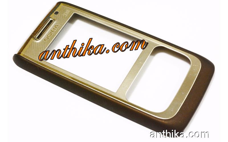 Nokia E65 Kapak Original Front Cover Mocca Used 0251095