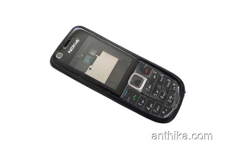 Nokia 3120 Classic Kapak Kasa Tuş High Quality Full Housing Black New