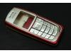 Nokia 3120 Kapak Tuş Kasa Orjinal Kalitesinde Full Housing Red