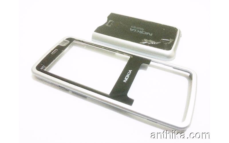 Nokia N77 Kapak Orjinal Kalitesinde Xpress On Cover Silver New