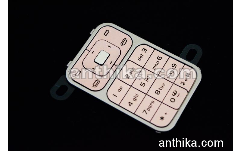 Nokia 7390 Tuş Original Keypad Pink New 9799547