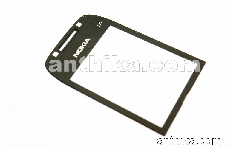 Nokia E75 Lens Cam High Quality Display Glass Black New