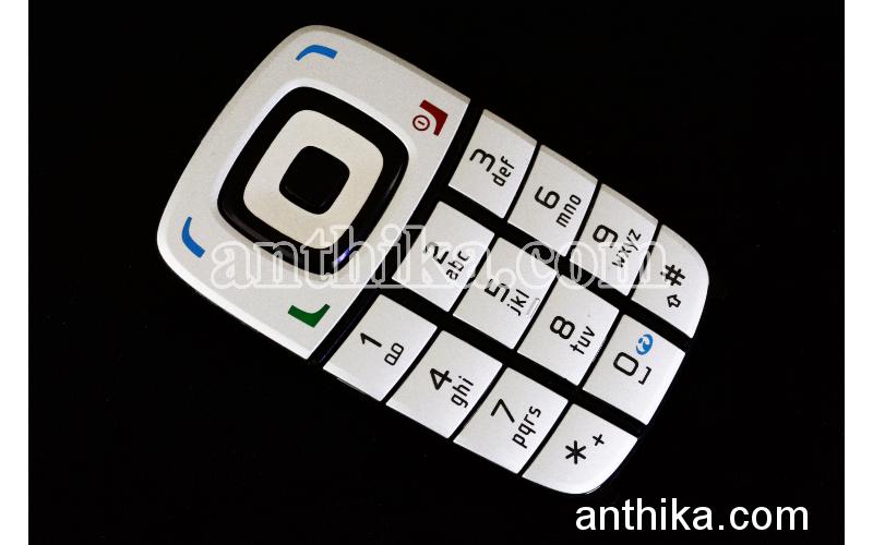 Nokia 6101 Tuş High Quality Keypad Silver New 9797765