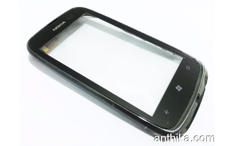 Nokia 610 Lumia Dokunmatik Orjinal Digitizer Touchscreen Black