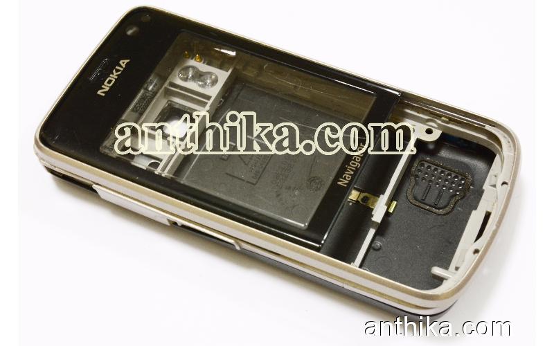 Nokia 6210 Navigator Kapak Kasa Orjinal Housing Black Used