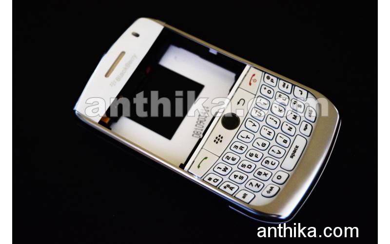 Blackberry 8900 Kapak Kasa Tuş Original Full Housing Cover White New