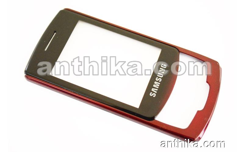 Samsung C6112 Kapak Original Front Cover Rose New KVK