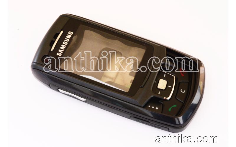 Samsung Z400 Kapak Kasa Tuş Original Full Housing Black New