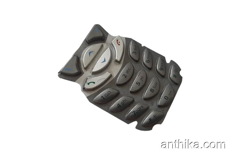 Nokia 6310 6310i Tuş Original Keypad Silver Number-7