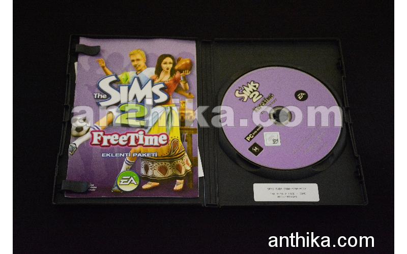 The Sims 2 Freetime Bilgisayar Oyunu PC Oyunu Orjinal Pc Cd-Rom