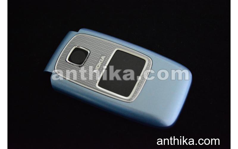 Nokia 6103 Kapak Original Front Cover Blue Used