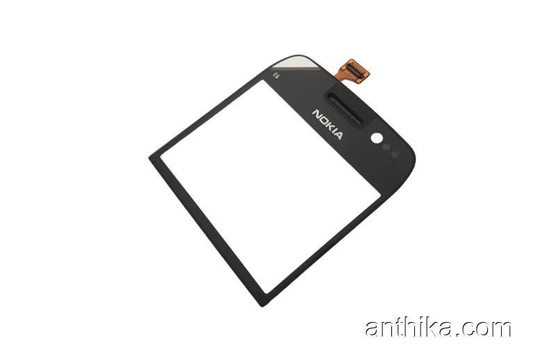 Nokia E6 E6-00 Dokunmatik Original Touchsecreen Digitizer Black New