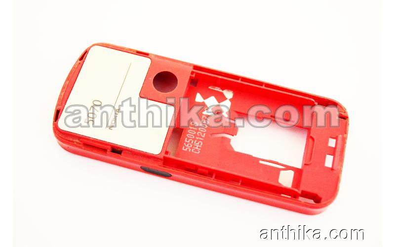 Nokia 5070 Kasa Buzzer Original Middle Cover Loudspeaker Red Used