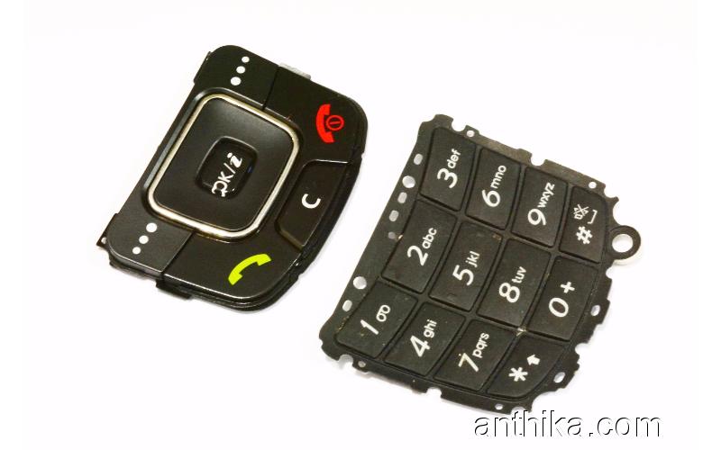 Samsung C300 Tuş Orjinal Keypad Black New