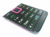 Nokia 3500 Classic Tuş Orjinal Keypad Black Pink