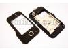 Nokia 6760 Slide Kapak Kasa Original Front Cover Middle Cover Black New