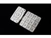 Nokia N75 Tuş Original Keypad Silver New