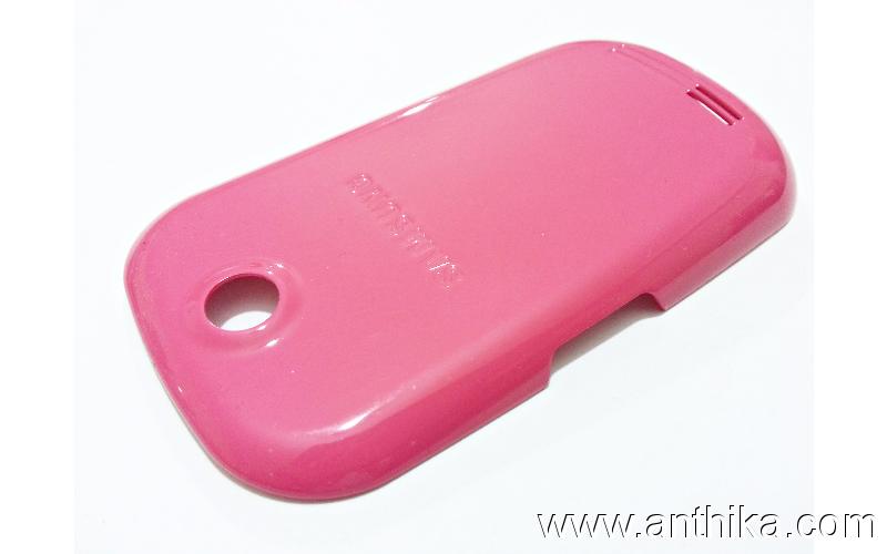 Samsung S3650 Orjinal Arka Batarya Kapak Cover Pink - 4