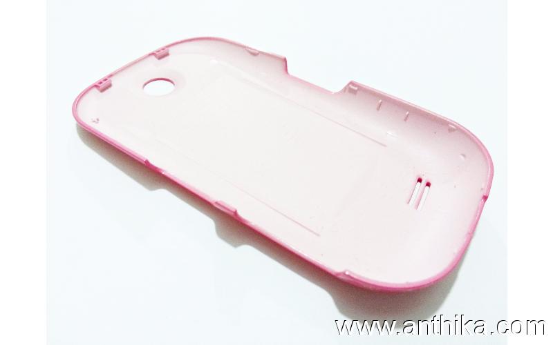 Samsung S3650 Orjinal Arka Batarya Kapak Cover Pink - 4