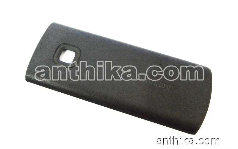 Samsung C3010 Kapak Original Battery Cover Black New KVK