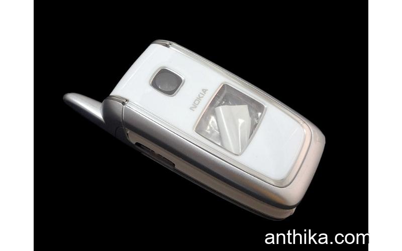 Nokia 6101 Kapak Kasa Tuş High Quality Full Housing Silver White New