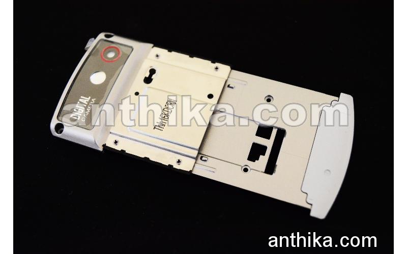 Samsung C3050 Kızak Paneli Original Slider Pannel Silver New