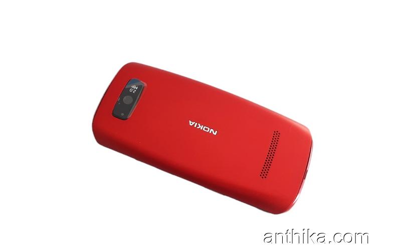 Nokia Asha 305 Asha 306 Kapak Kasa High Quality Housing Red New