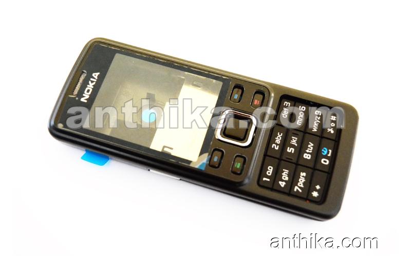 Nokia 6300 Kapak Kasa Tuş High Quality Full Housing Black New