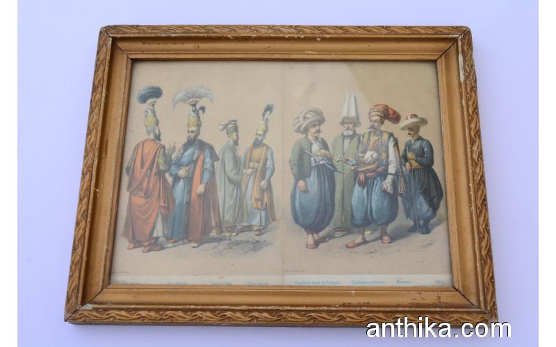 Antika Osmanlı Resim Antique Ottoman Picture - 2