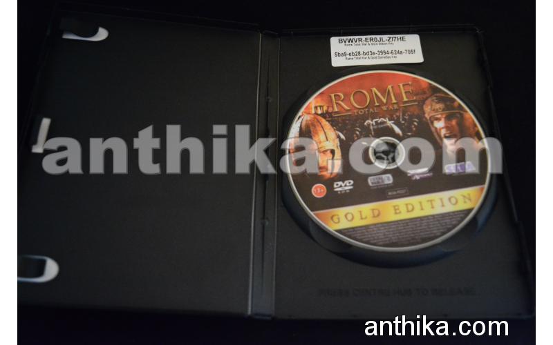 Rome Total War Gold Edition Bilgisayar Oyunu Orjinal PC DVD-ROM